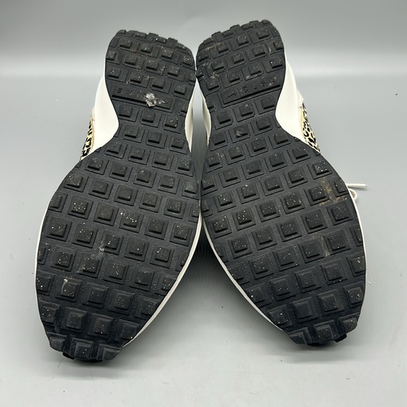 Nike // Waffle Debut Sneaker White leopard Print Sz 10 - Picture 7 of 8